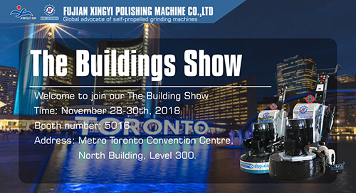 xingyi टॉरेंटो, कनाडा में इमारतों के शो 2018 में भाग लेंगे।